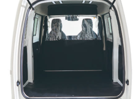 荷室用仕切りカーテン